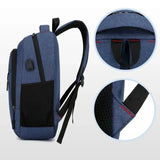 Men's Backpack Large Capacity Simple Fashion Travel Female Student Computer Bag Travel Shoulder Bag