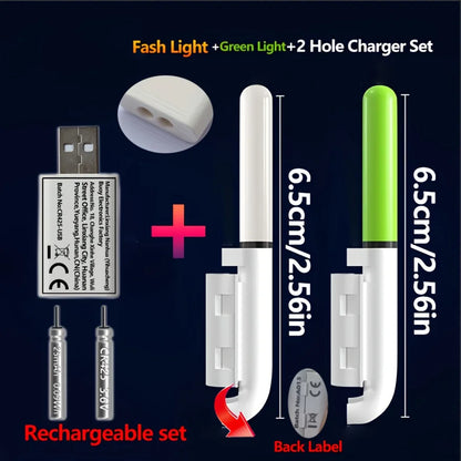 Rechargeable Rod Tip Bite Light Set