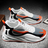 Men’s Trendy Sports Shoes – Cushion Running Sneakers, Breathable Soft Sole Trainers for Walking & Jogging