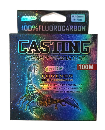 BenDao Fluorocarbon Coated Leader Line 100m
