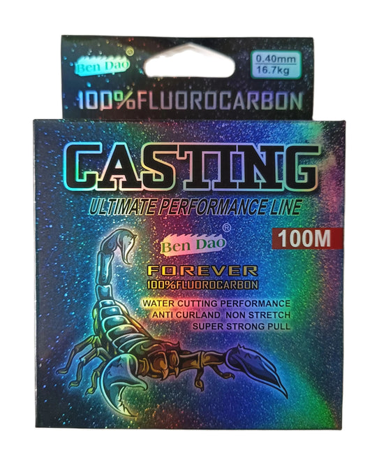 BenDao Fluorocarbon Coated Leader Line 100m