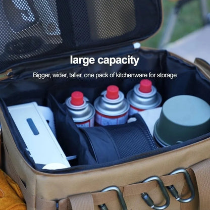 camping storage bag foldable large capacity tool camping picnic storage bag waterproof