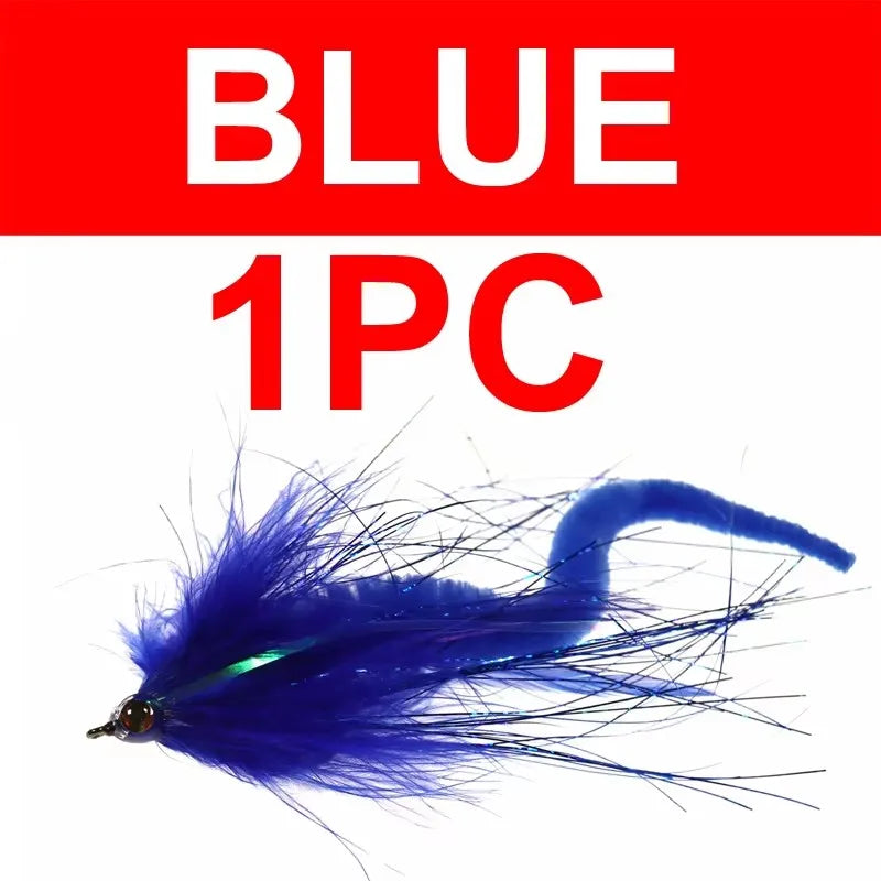 Bimoo Dragon Tail Pike and Muskie Streamers