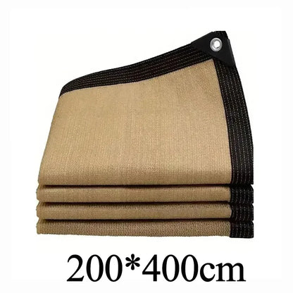 Sunshade Mesh Summer Outdoor Shading Shading Net Wrapped Perforated Shading Cloth Thickened Heat Insulation Net Shading Net