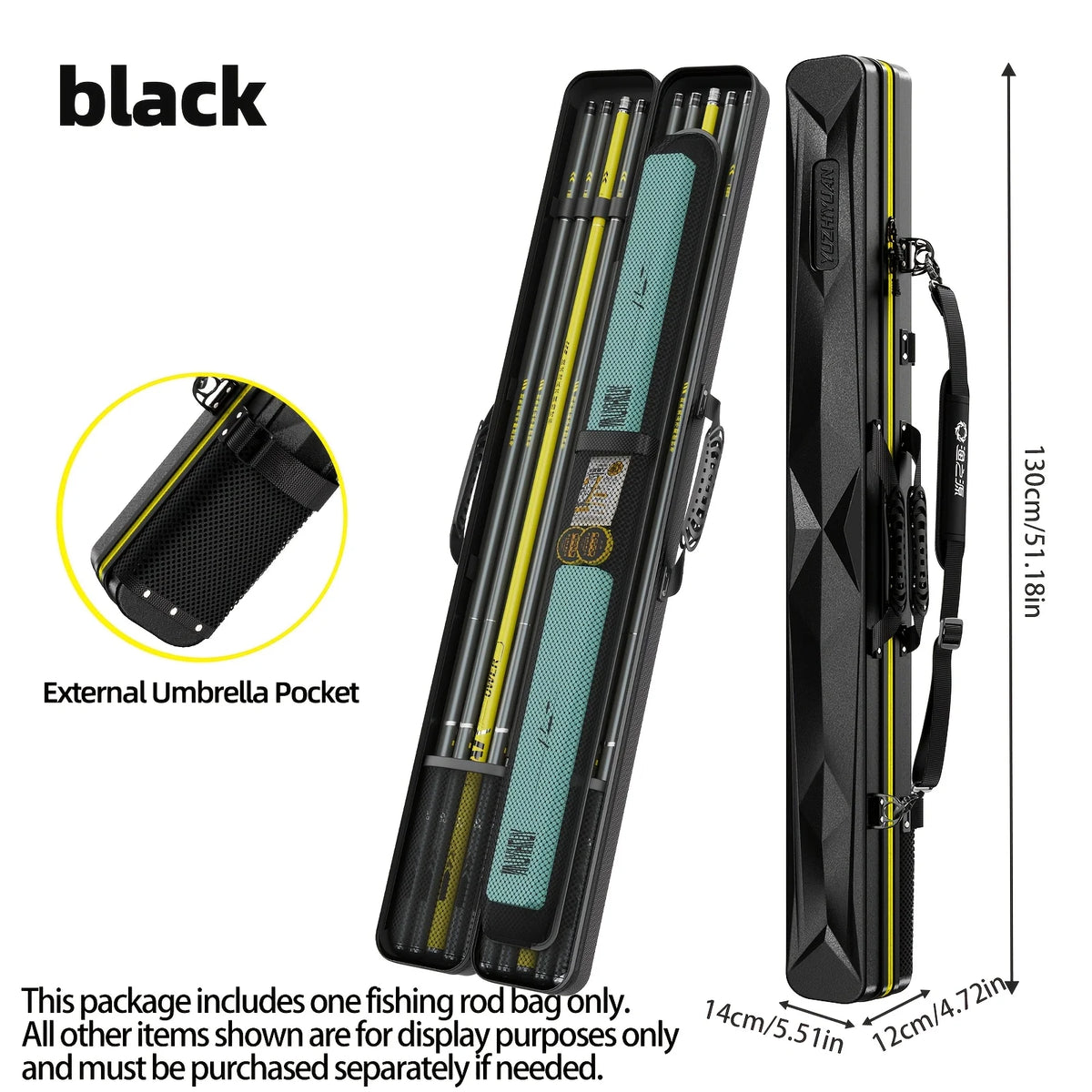 Hard Shell Fly Rod Bag