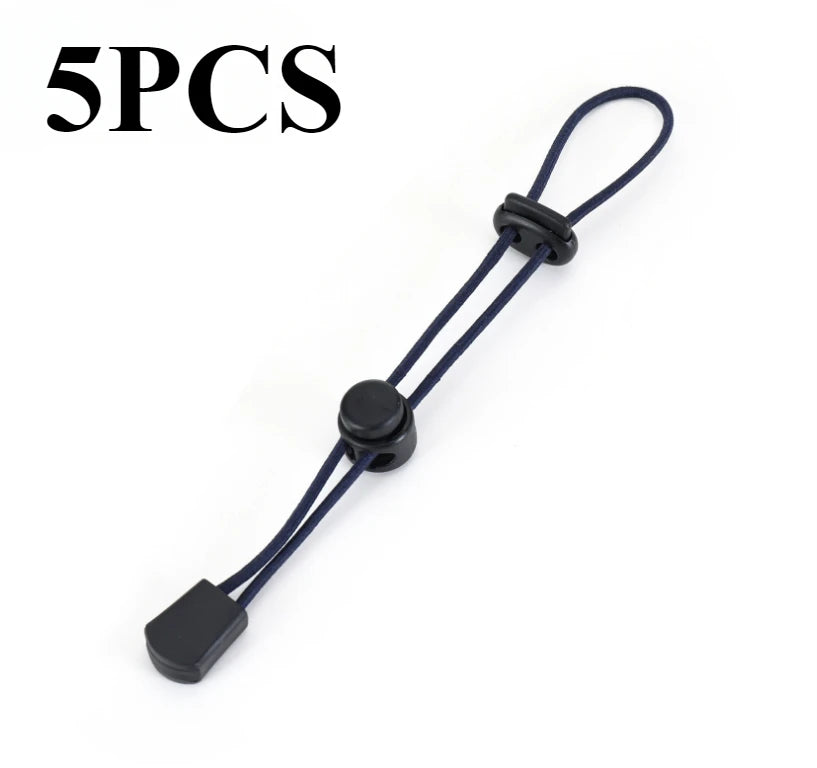 5pcs ABS High Elasticity Mountaineering Bags Rope Buckle Camp Adjustable Tie Ride Motion Durable OutdoorS Hiking Practical Tools