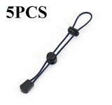 5pcs ABS High Elasticity Mountaineering Bags Rope Buckle Camp Adjustable Tie Ride Motion Durable OutdoorS Hiking Practical Tools