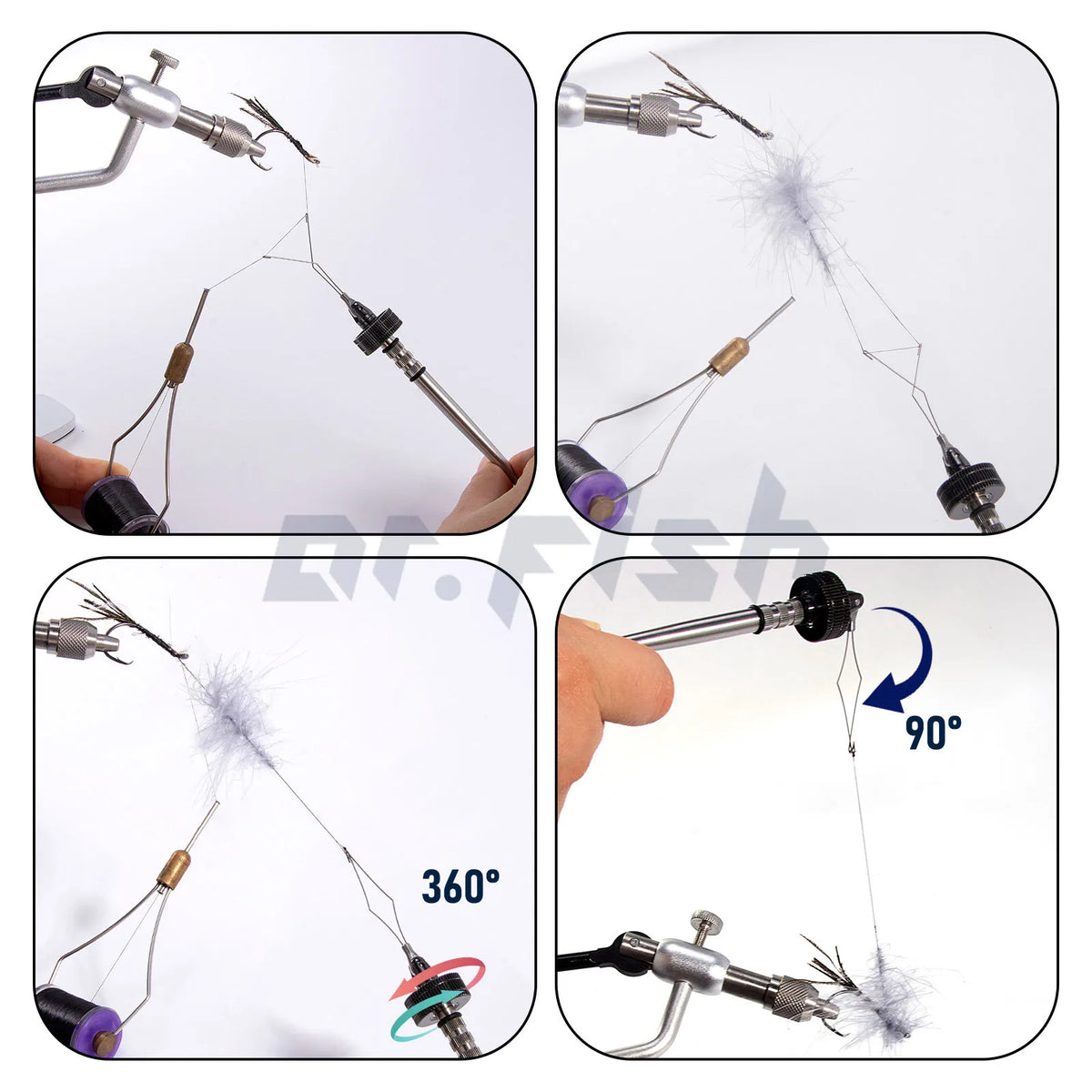 Dr.Fish Stainless Dubbing Spinner