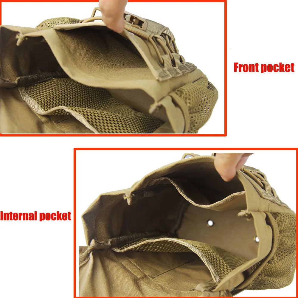 Molle EDC Pouch Belt Waist Pack Bag Outdoor Sports Riding Climbing Camping Hiking Hunting Accessories EMT IFAK Organizer Bags