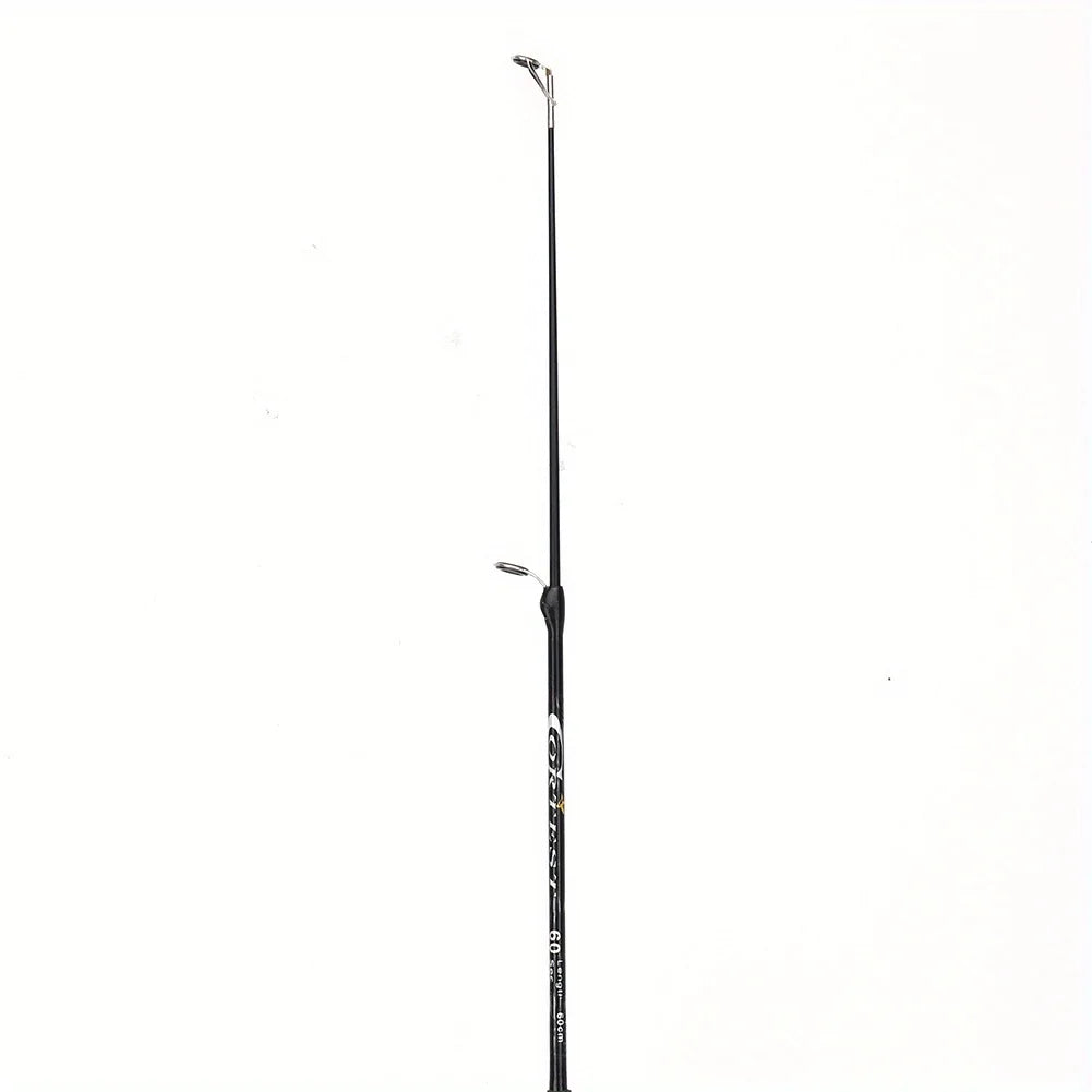 Mini Telescopic Ice Fishing Rod Portable Carbon Fiber River Shrimp Carp Fishing Pole for Winter Fish Rods Tackle 60/80/100cm