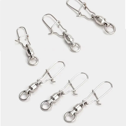 GOBAIT Ball Bearing Swivel Snap Kit (20 Pack)