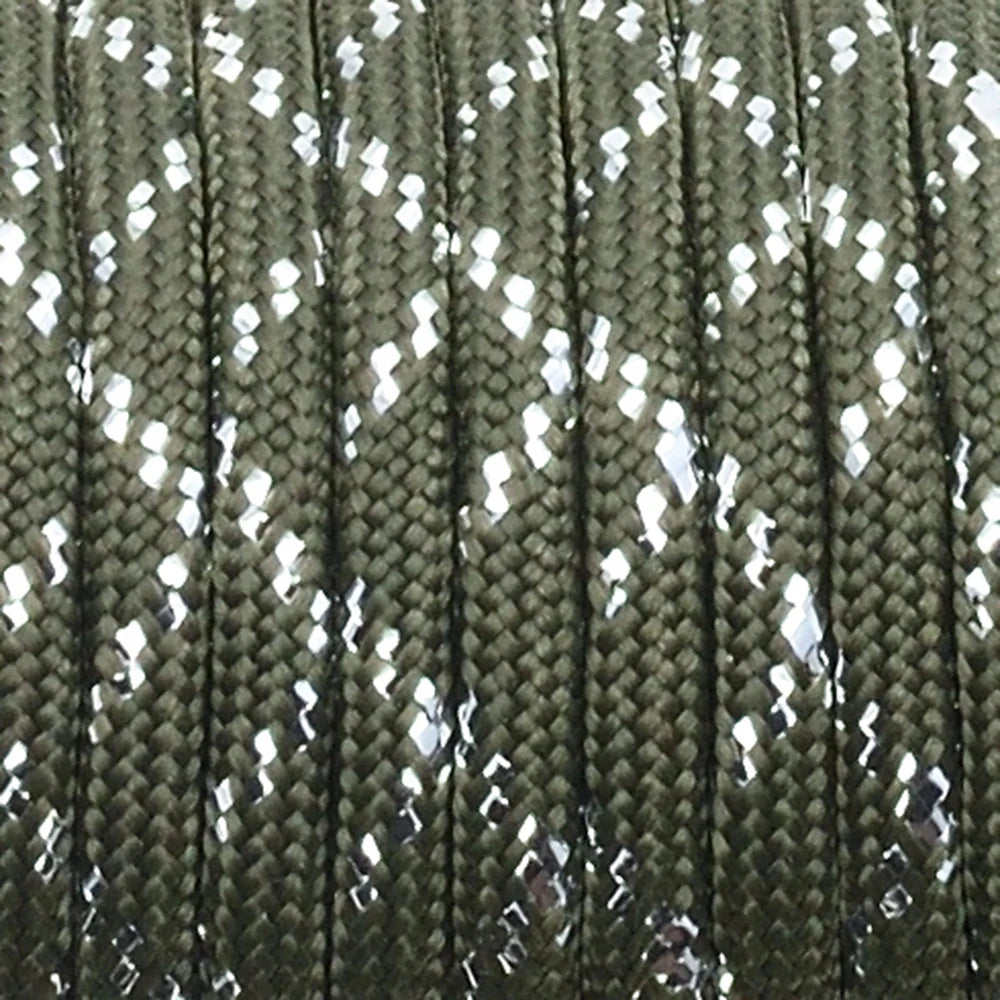 Gold & Silver 550 Paracord – Type III, 100ft, 19 Colors