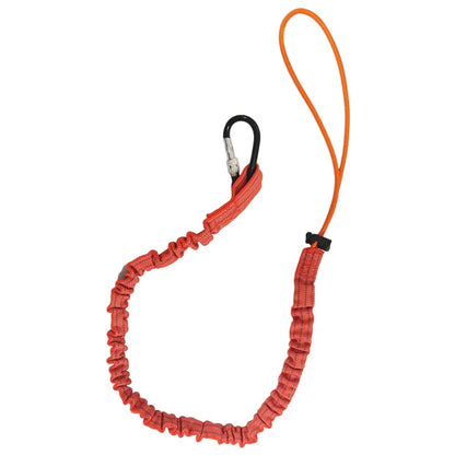 Safety Bungee Tether Tool Lanyard With Carabiner Hook Climbing Working Anti-Falling Safety Rope Aerial Work Climbing Accessories