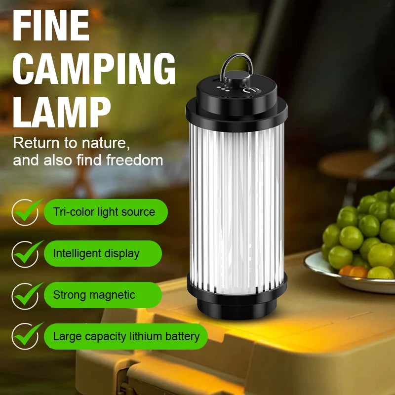 3000mAh 38-KT 38 Light 38 Explore USB Rechargeable Camping Lanterns Outdoor Tent lamp Powerful Mini LED Flashlights Camp Light