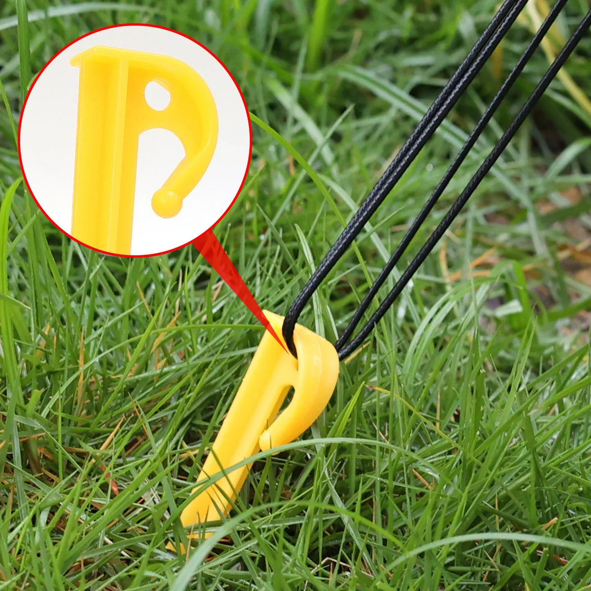 Outdoor Camping Tent Nails Sand Ground Triangular Stake Ground Awning Camping Tools Plastic Tent Pegs Nail Accessories 20/10pcs