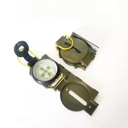 Waterproof Flip Cover Multi Functional Geological Navigation Compass for Outdoor Hiking Climbing Cross Country Exploration