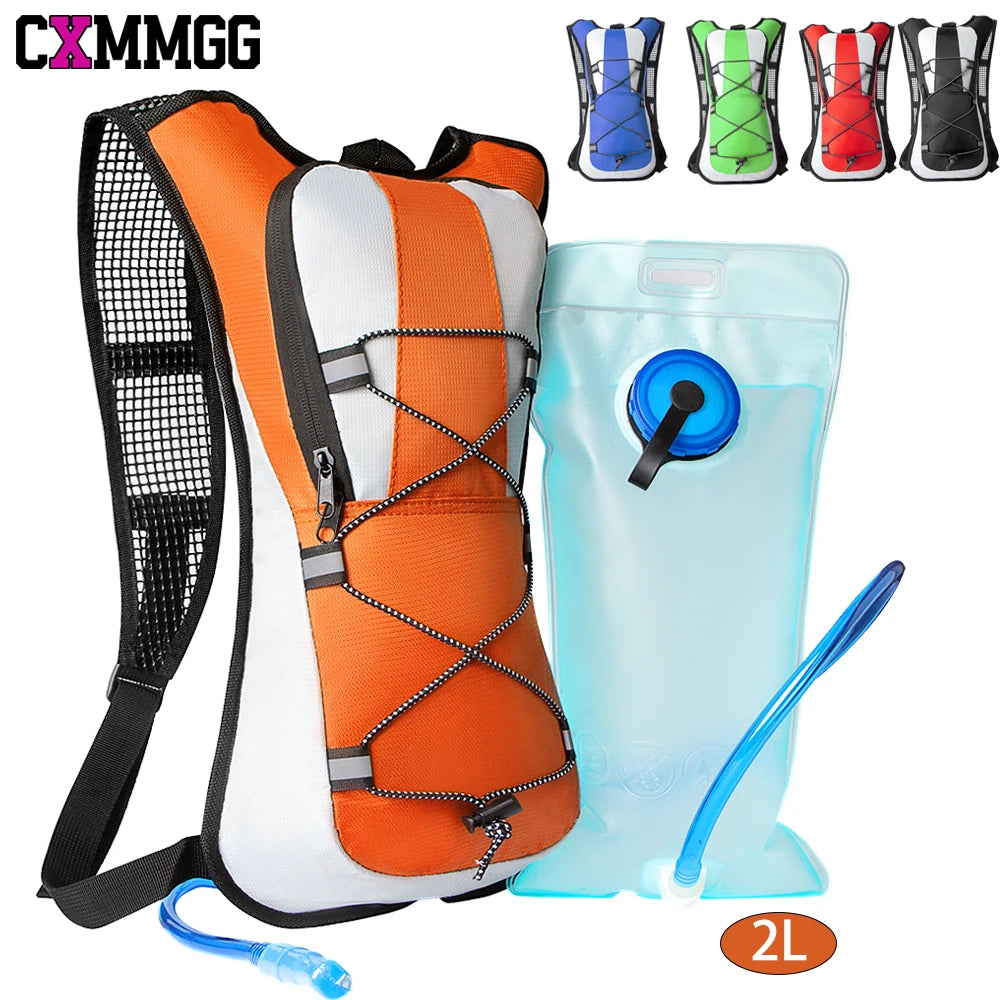 Hydration Backpack Hydration Pack with 2L Water Bladder, Lightweight Insulation Water Backpack for CyclingHiking,RunningClimbing