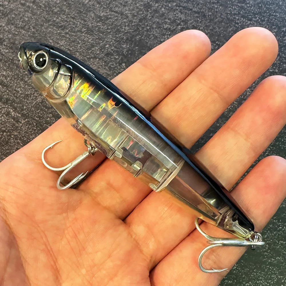 GOBAIT Floating Pencil Topwater Lure, 10cm Walk-the-Dog