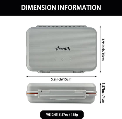 Aventik Waterproof 4-Layer Foam Fly Box