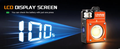 LiitoKala XY-009 Portable Rechargeable LED Camping Light Multi-Functional Carry-On Outdoor Activity Long Life