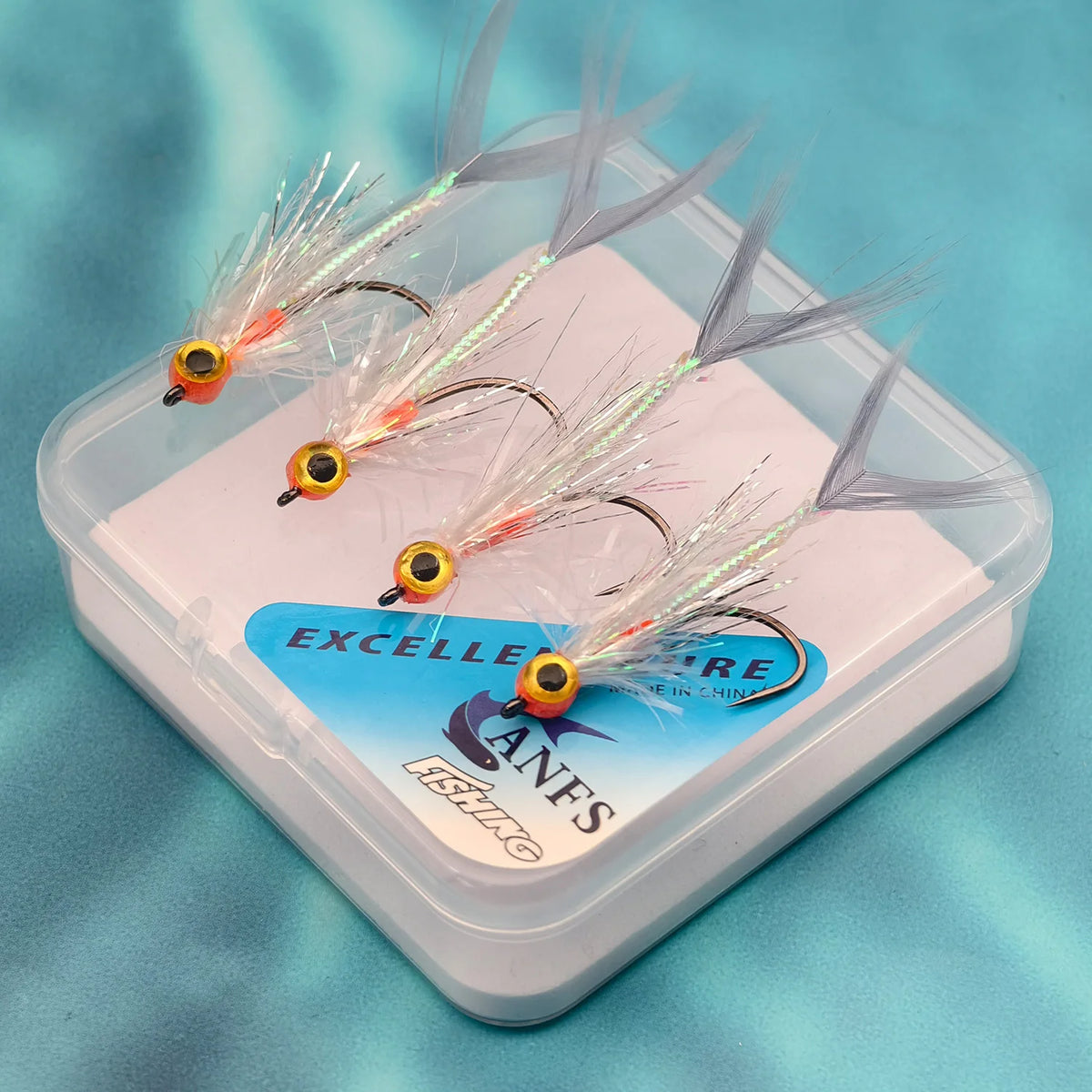 ANFS Fly Fishing Flies Kit with Fly Box