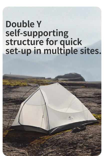 Naturehike Cloud Up 2 Pro Two Person Hiking Tent Lightweight Outdoor Camping Professional Camping Equipment