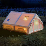 Large Inflatable Tents for Outdoor Camping Complete Set of Equipment for Sun Protection Outdoor Overnight Shelter Rain Protectio