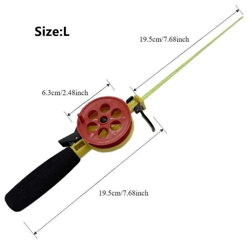 Ackibbik Ice Fishing Rod and Reel Combo