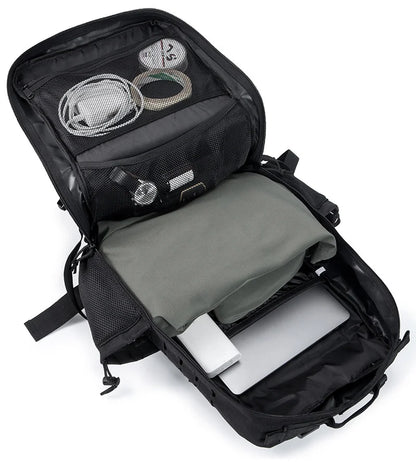 45L Tactical Backpack Molle System Men's Outdoor Hiking Rucksack with Bottle Holder EDC GYM Hunting Bag for Survival