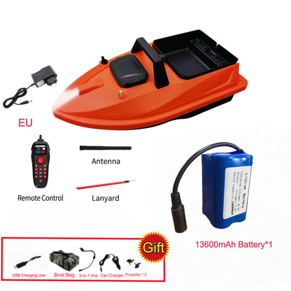 GPS Smart Bait Boat with 24 Saved Fishing Spots & Auto-Return