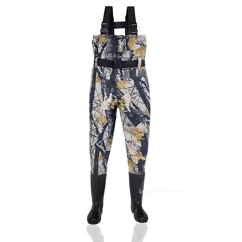 Waterproof Fishing Waders with Boots