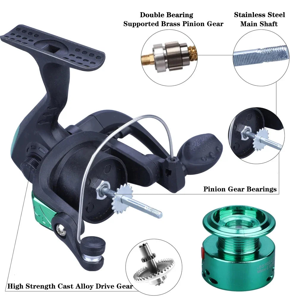 Lightweight Aluminum Spool Spinning Reel