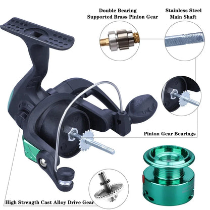 Lightweight Aluminum Spool Spinning Reel