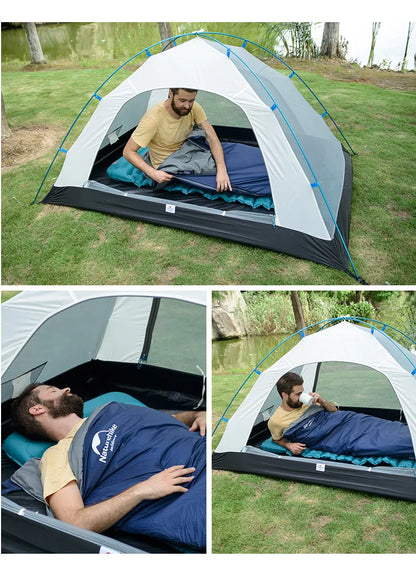 NaturehikeLW180 Sleeping Bag Ultralight Portable Sleeping Bag Spring Summer Sleeping Bag Outdoor Hiking Camping Travel Equipment