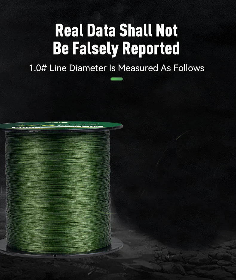 LEYDUN 8 Strand PE Braided Line 500m