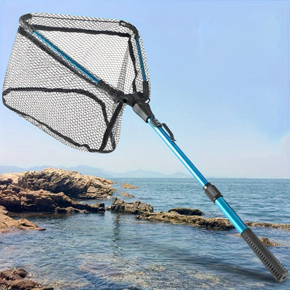 Telescopic Triangle Folding Fishing Net