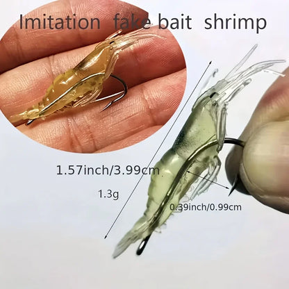 Goture Luminous Soft Shrimp Lures (5/10/20 Pack)