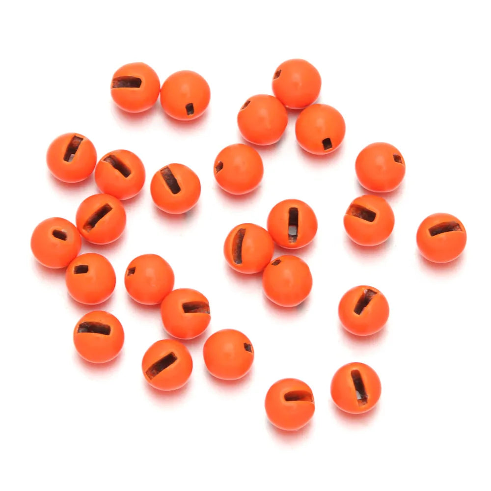 Multi-Color Tungsten Slotted Beads (25 Pack)