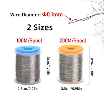 Stainless Steel Dubbing Brush Wire for Fly Tying