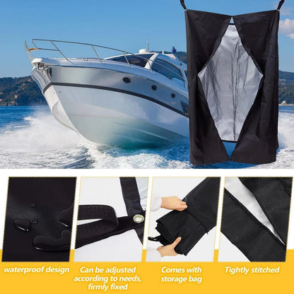 Portable Privacy Shower Tent Outdoor Waterproof Changing Room Shelter for Camping Hiking Beach Toilet Shower Bathroom Beach Boat