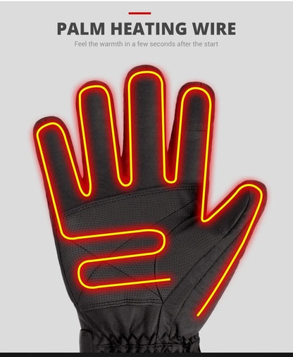 HEROBIKER Heated Winter Gloves