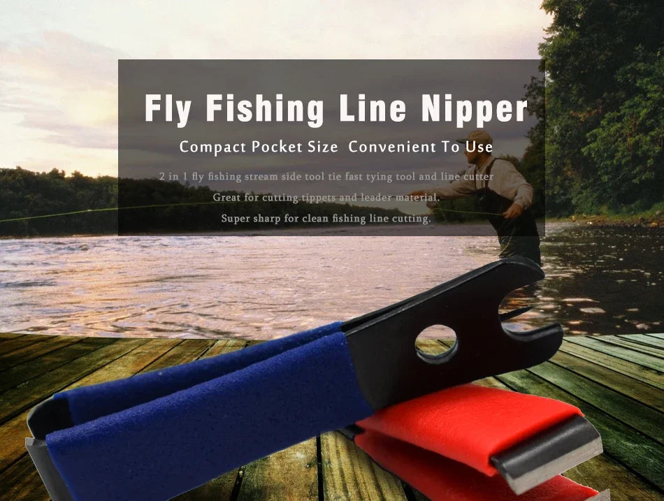 MNFT Fly Line Nipper with Eye Needle