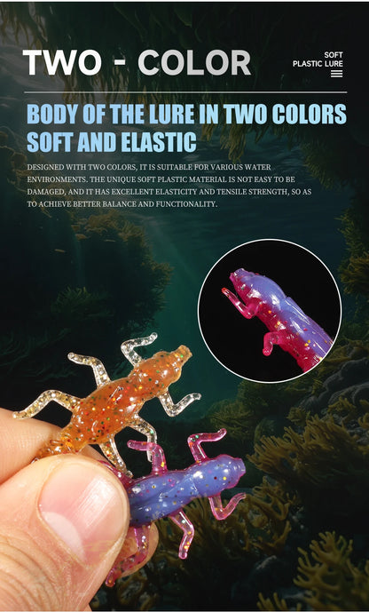 Supercontinent Larva Soft Lures