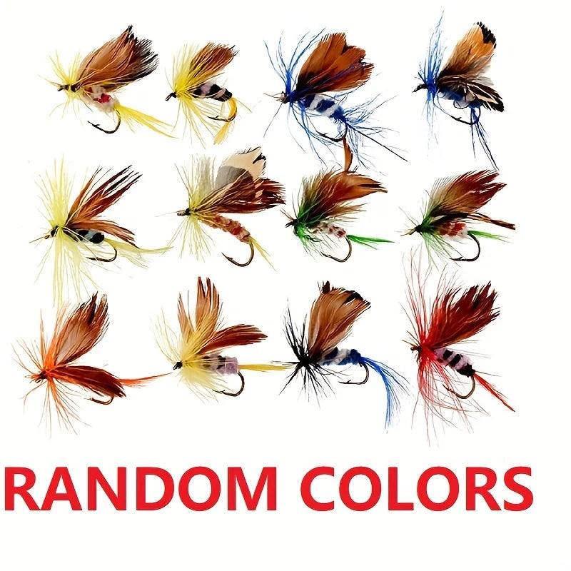 Handmade Fly Fishing Fly Kit (12 Pack)