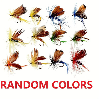 Handmade Fly Fishing Fly Kit (12 Pack)