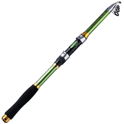 Sougayilang 2.1m-3.6m Spinning Fishing Rod Carbon Trout Carp Telescopic Fishing Pole Lure Fishing Rod Tackle