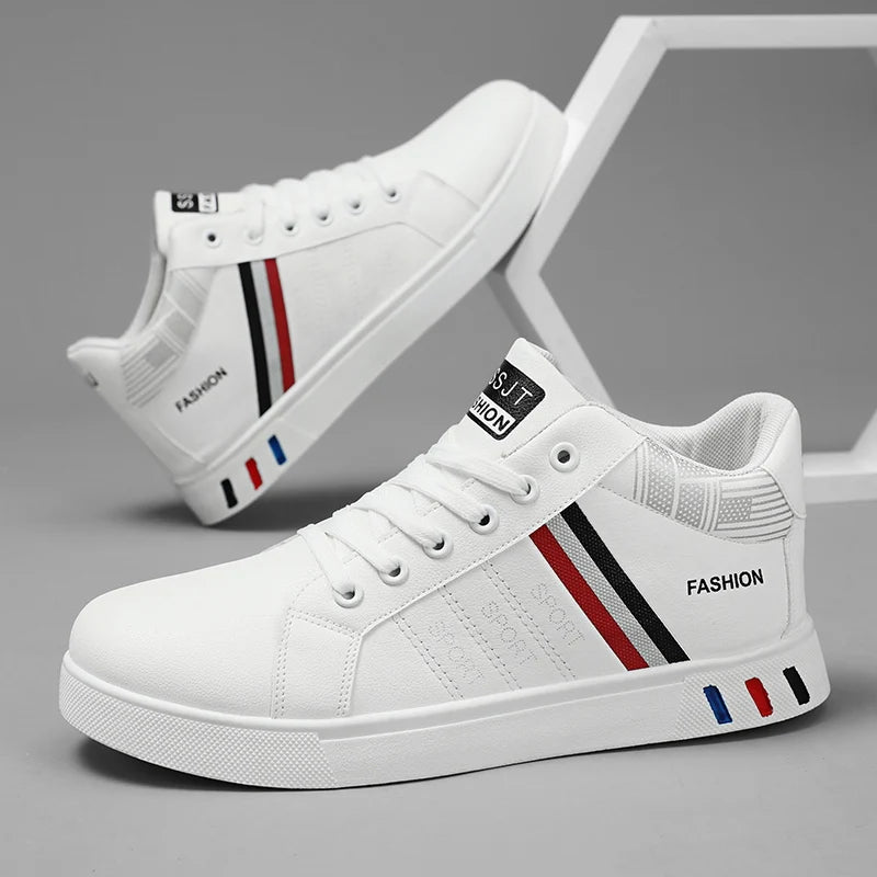 Men’s Casual Walking Sneakers – Breathable Outdoor Platform Board Shoes for Daily Fashion & Comfort