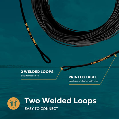 SF Full Sinking WF Fly Line 90ft
