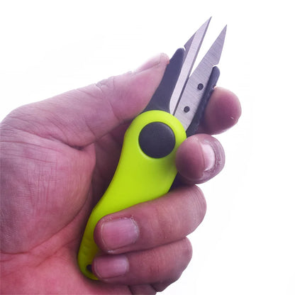 Shrimp-Shaped Line Cutter and Knot Tool