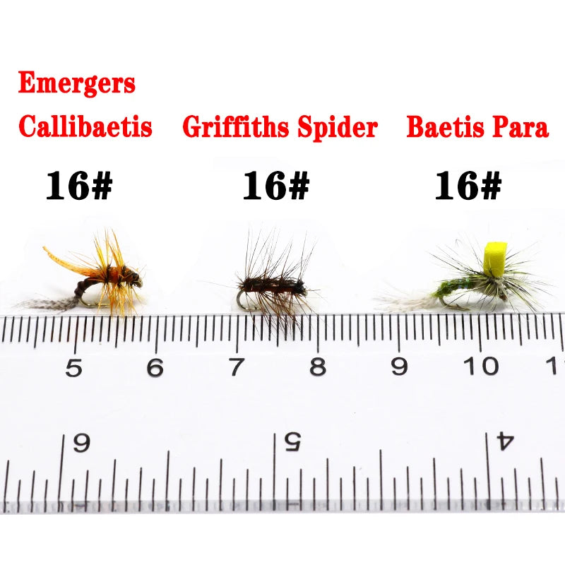 PERSUADER Small Dry Flies #16-18 Boxed Set